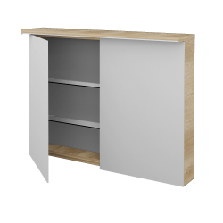 Dřevojas - Dvoudveřová galerka ASTON GA2OE 100 - D15 Nebraska (241292)