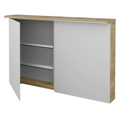 Dřevojas - Dvoudveřová galerka ASTON GA2OE 120 - D09 Arlington (110437)