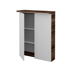 Dřevojas - Dvoudvéřová galerka ASTON GA2OE 60 - D06 Ořech (135218)