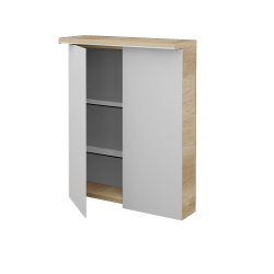 Dřevojas - Dvoudvéřová galerka ASTON GA2OE 60 - D15 Nebraska (241056)