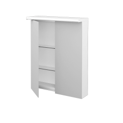 Dřevojas - Dvoudvéřová galerka ASTON GA2OE 60 - M01 Bílá mat (241100)