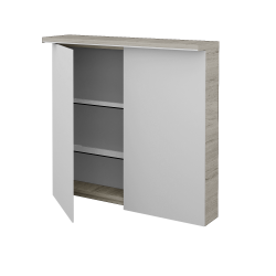 Dřevojas - Dvoudveřová galerka ASTON GA2OE 80 - D05 Oregon (135270)