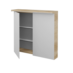 Dřevojas - Dvoudveřová galerka ASTON GA2OE 80 - D15 Nebraska (241179)