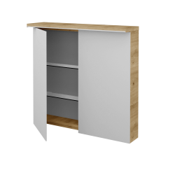 Dřevojas - Dvoudveřová galerka ASTON GA2OE 80 - D22 Karamel (462697)