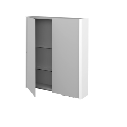 Dřevojas - Dvoudvéřová galerka ENZO GA2OE 65 - L01 Bílá vysoký lesk (113865)