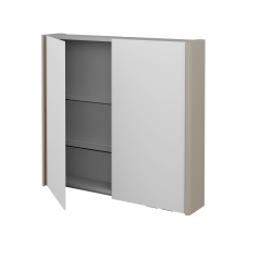 Dřevojas - Dvoudvéřová galerka ENZO GA2OE 80 - M05 Béžová mat (148133)