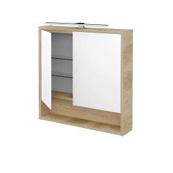 Dřevojas - Dvoudveřová galerka FOCUS GA2NOE 70 - D15 Nebraska (283742)