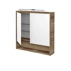 Dřevojas - Dvoudveřová galerka FOCUS GA2NOE 70 - D21 Tobacco (283780)