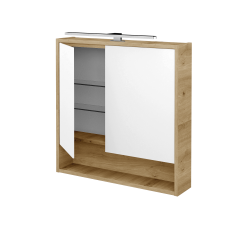 Dřevojas - Dvoudveřová galerka FOCUS GA2NOE 70 - D22 Karamel (466107)