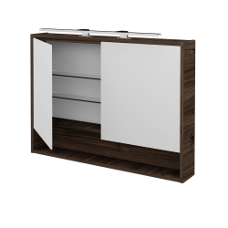 Dřevojas - Dvoudveřová galerka FOCUS GA2OE 100 - D25 Teak (466251)