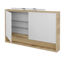 Dřevojas - Dvoudveřová galerka FOCUS GA2OE 120 - D15 Nebraska (284527)