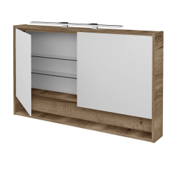 Dřevojas - Dvoudveřová galerka FOCUS GA2OE 120 - D21 Tobacco (284565)