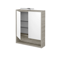 Dřevojas - Dvoudveřová galerka FOCUS GA2OE 60 - D05 Oregon (283445)