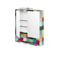 Dřevojas - Dvoudveřová galerka FOCUS GA2OE 60 - Individuální odstín dle RAL/NCS (283605)