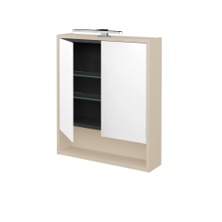 Dřevojas - Dvoudveřová galerka FOCUS GA2OE 60 - M19 Cream mat (514594)