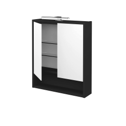 Dřevojas - Dvoudveřová galerka FOCUS GA2OE 60 - N03 Graphite (283612)