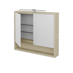 Dřevojas - Dvoudveřová galerka FOCUS GA2OE 80 - D04 Dub (283940)