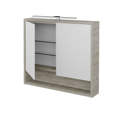 Dřevojas - Dvoudveřová galerka FOCUS GA2OE 80 - D05 Oregon (283957)