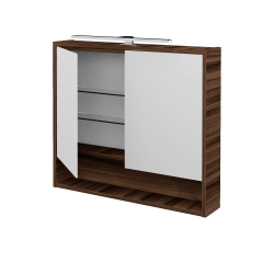 Dřevojas - Dvoudveřová galerka FOCUS GA2OE 80 - D06 Ořech (283964)