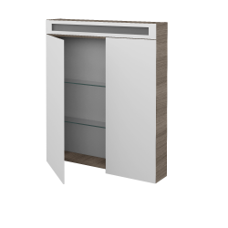 Dřevojas - Dvoudvéřová galerka MAX GA2NO 70 - D03 Cafe (135676)