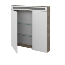 Dřevojas - Dvoudvéřová galerka MAX GA2NO 80 - D03 Cafe (135775)