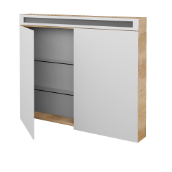 Dřevojas - Dvoudvéřová galerka MAX GA2O 100 - D15 Nebraska (238056)