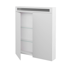 Dřevojas - Dvoudvéřová galerka MAX GA2O 70 - M01 Bílá mat (237622)