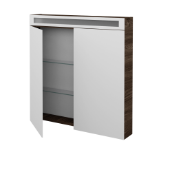 Dřevojas - Dvoudvéřová galerka MAX GA2O 80 - D25 Teak (465261)