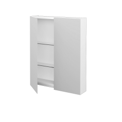 Dřevojas - Dvoudveřová galerka PREMIUM GA2E 60 - M01 Bílá mat (240264)