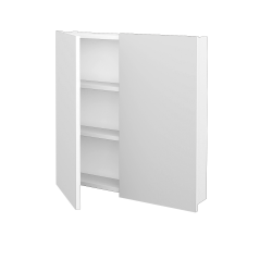 Dřevojas - Dvoudveřová galerka Q GA2 70 - M01 Bílá mat (236151)