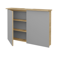 Dřevojas - Dvoudveřová galerka SANI GA2O 100 - D09 Arlington (157630)