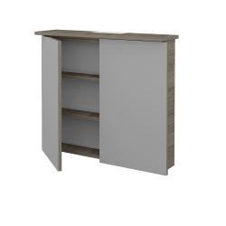 Dřevojas - Dvoudveřová galerka SANI GA2O 80 - D03 Cafe (137076)