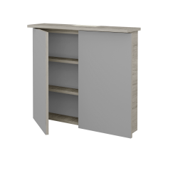 Dřevojas - Dvoudveřová galerka SANI GA2O 80 - D05 Oregon (137090)