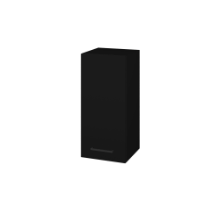 Dřevojas - Horní skříňka DOS SYD 35 - L17 Černá vysoký lesk / Úchytka T06 / L17 Černá vysoký lesk / Levé (461294H)