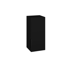 Dřevojas - Horní skříňka DOS SYD 35 - M17 Černá mat / Úchytka T07 / M17 Černá mat / Pravé (461287IP)