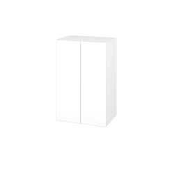 Dřevojas - Horní skříňka DOS SYD2 50 - N01 Bílá lesk / Bez úchytky T31 / N01 Bílá lesk (211059D)