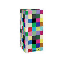 Dřevojas - Horní skříňka PORTO SYD 35 - Individuální odstín dle RAL/NCS / Úchytka T37 / Individuální odstín dle RAL/NCS / Pravé (570354OP)