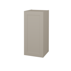 Dřevojas - Horní skříňka PORTO SYD 35 - L04 Béžová vysoký lesk / Úchytka T00 (bez úchytky) / L04 Béžová vysoký lesk / Levé (570323XL)