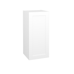 Dřevojas - Horní skříňka PORTO SYD 35 - N01 Bílá lesk / Úchytka T00 (bez úchytky) / L01 Bílá vysoký lesk / Pravé (569808XP)