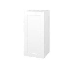 Dřevojas - Horní skříňka PORTO SYD 35 - N01 Bílá lesk / Úchytka T00 (bez úchytky) / M01 Bílá mat / Levé (569532XL)