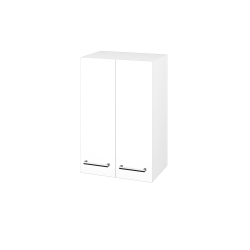 Dřevojas - Horní skříňka SYD2 50 - N01 Bílá lesk / Úchytka T03 / N01 Bílá lesk (211059C)