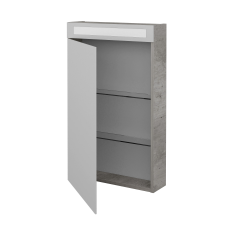 Dřevojas - Jednodveřová galerka AIR GAOE 50 - D01 Beton / Levé (134747)