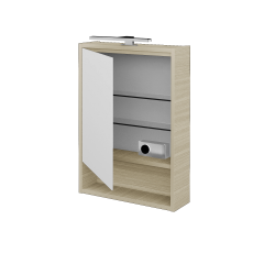 Dřevojas - Jednodveřová galerka FOCUS GAOE 50 - D04 Dub / Levé (282936)