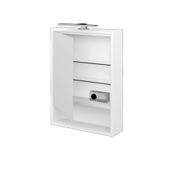 Dřevojas - Jednodveřová galerka FOCUS GAOE 50 - M01 Bílá mat / Levé (283070)