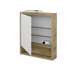 Dřevojas - Jednodveřová galerka FOCUS GAOE 60 - D09 Arlington / Levé (283223)