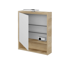 Dřevojas - Jednodveřová galerka FOCUS GAOE 60 - D15 Nebraska / Levé (283247)