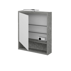 Dřevojas - Jednodveřová galerka FOCUS GAOE 60 - D20 Galaxy / Levé (283278)