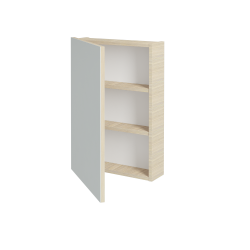 Dřevojas - Jednodveřová galerka Q GA 50 - D04 Dub / Levé (136314)