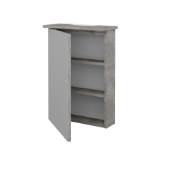 Dřevojas - Jednodveřová galerka SANI GAO 50 - D21 Tobacco / Levé (282028)