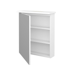 Dřevojas - Jednodveřová galerka SANI GAO 60 - M01 Bílá mat / Levé (236700)